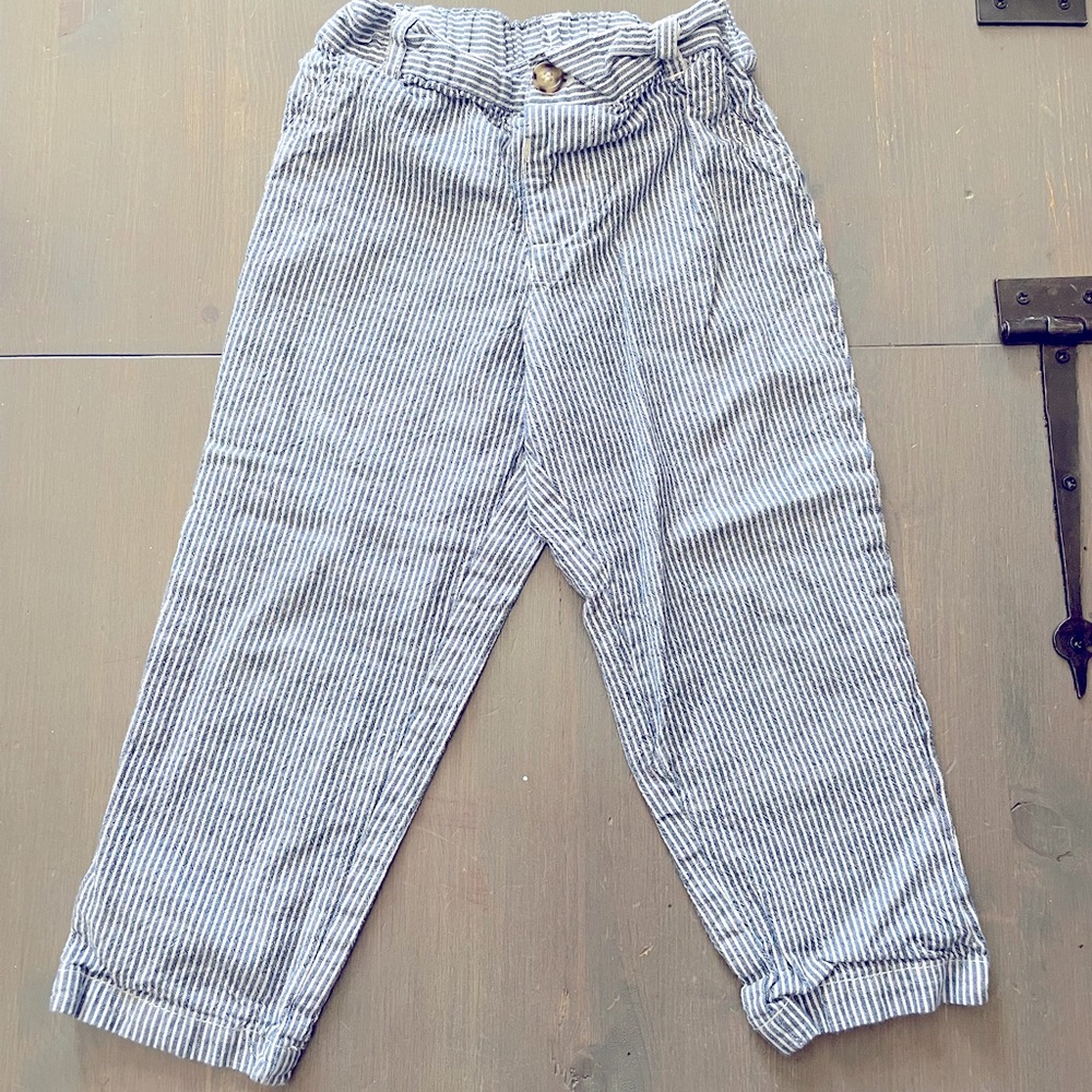 4/$15🌸 Blue and White Striped Pants